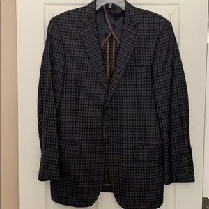 Hart Schaffner Marx check partial deconstruction